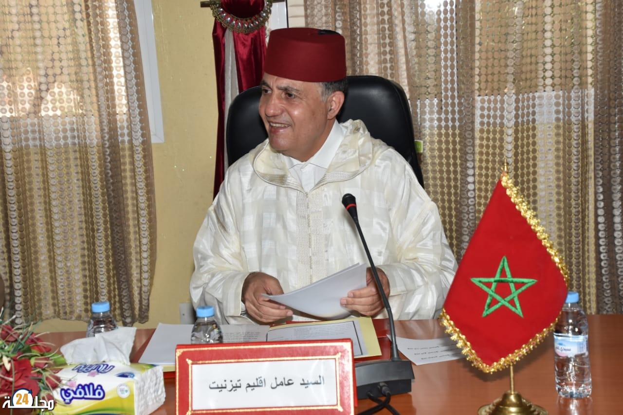 عامل اقليم تيزنيت يترأس حفل تنصيب رجال السلطة الجدد