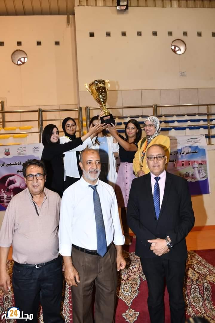 نجاح منقطع النظير للملتقى الوطني بمدينة بن جرير في الشطرنج