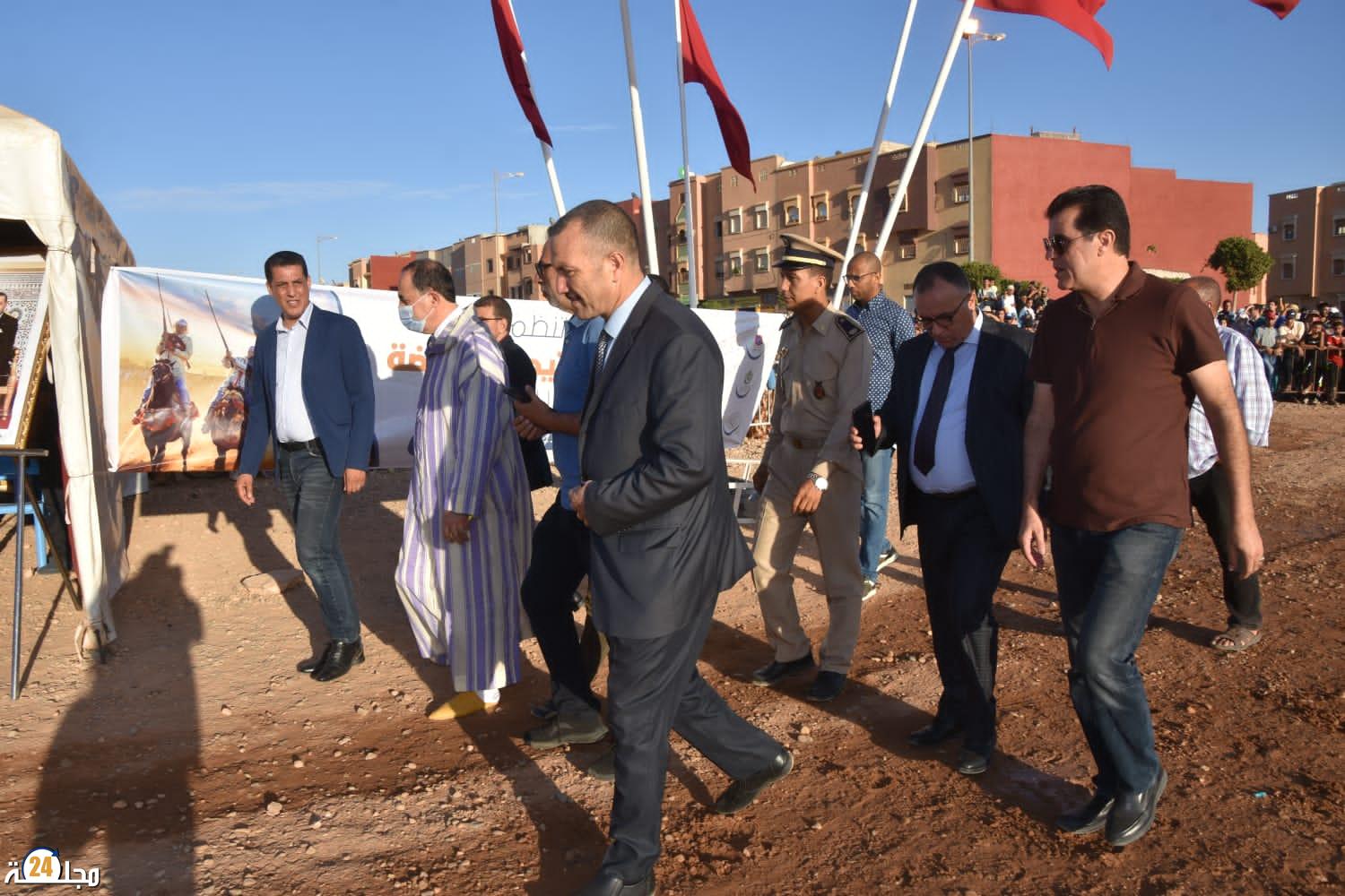 عروض الفروسية بمدينة تيزنيت