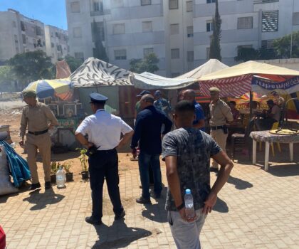 الجديدة….القائد الجديد للملحقة الإدارية الثالثة يشن حملة واسعة لتحرير الملك العمومي