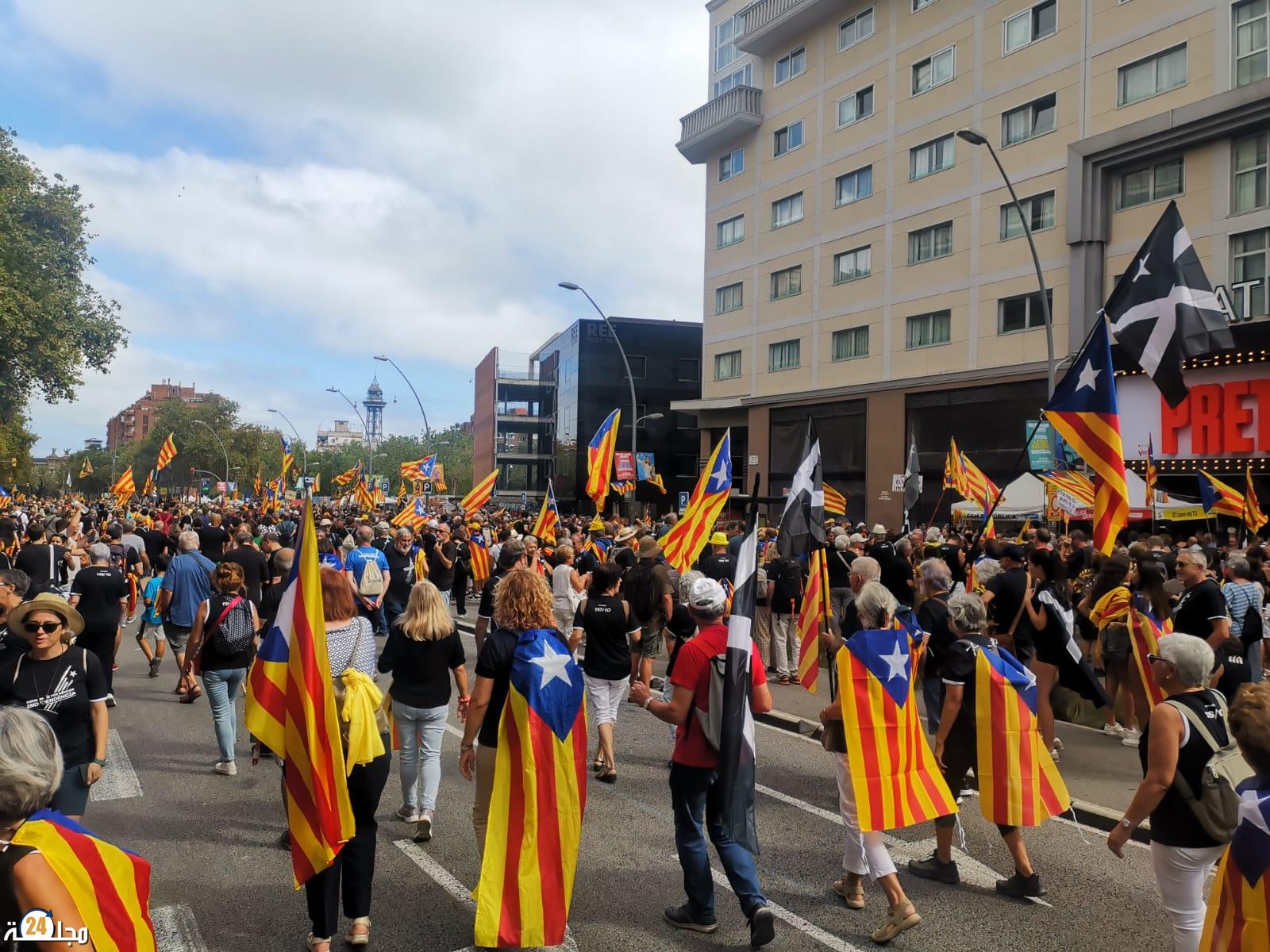 مصيرنا في وحدتنا ولاشيء آخر يجمعنا. الكطلان و احتفالية يوم المطالبة بالاستقلال