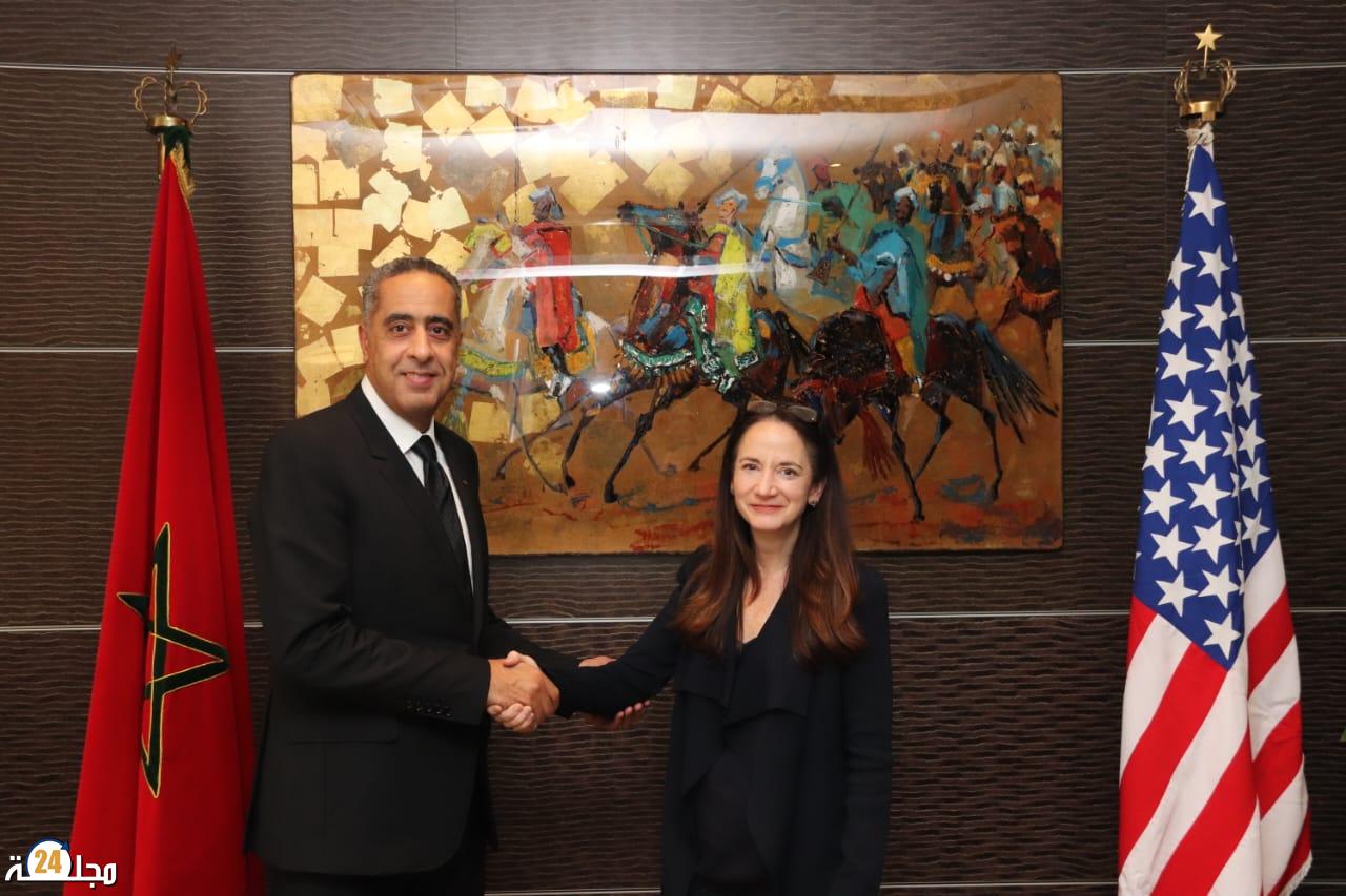 السيد حموشي يستقبل مديرة أجهزة الاستخبارات الوطنية بالولايات المتحدة الأمريكية