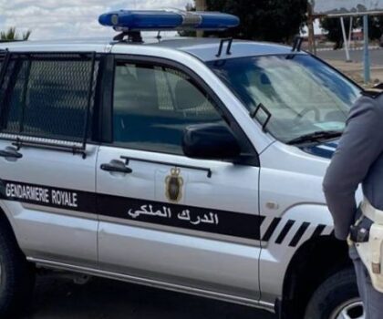 درك تيزنيت يحبط عملية تهريب مواد غذائية مدعمة