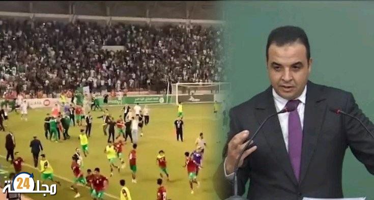 الحكومة تدخل على خط الإعتداء “الهمجي” على أشبال الأطلس بالجزائر