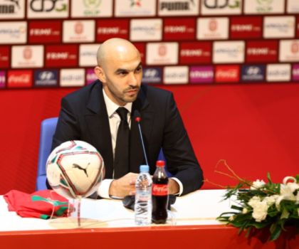 الركراكي يكشف الاثنين عن لائحة المنتخب المغربي لوديتي الشيلي والباراغواي