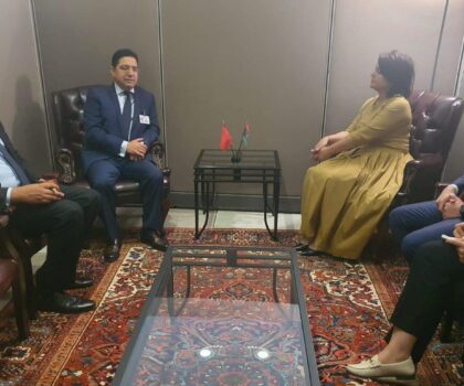 بوريطة يتباحث في نيويورك مع نظيرته الليبية