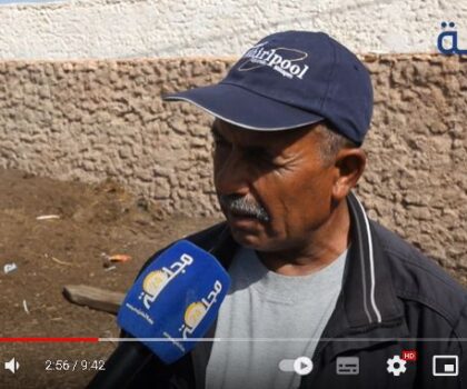 بالفيديو صادم ….مواطن من جماعة أكدانة ضواحي سطات …شعلو اللعافية في 64 نعجة ديالي كلها ماتت ومخديتش حقي.