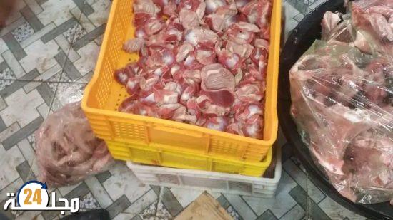 حجز 400 كيلوغرام من اللحوم الفاسدة كانت موجهة للاستهلاك ببرشيد
