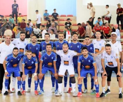 نادي لكوس القصري للفوتصال ضمن ثلاثي زعامة الدوري الاحترافي الأول بفوز عريض أمام النصر السطاتي.