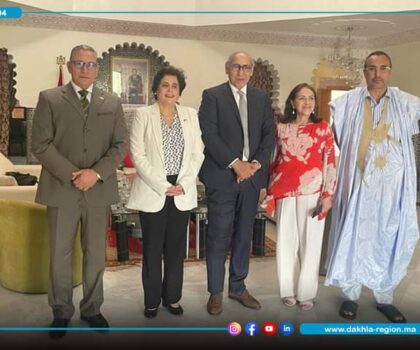 رئيس مجلس جهة الداخلة واد الذهب يستقبل وفد رفيع المستوى من غواتيمالا