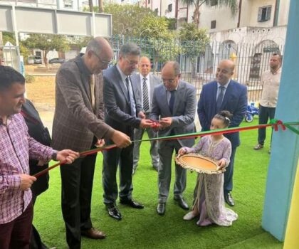 حي طابولة بتطوان يشهد افتتاح مؤسسة الشهداء للتعليم الأولى