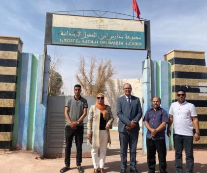 مدير الأكاديمية يقوم بزيارة تفقدية لمجموعة من المؤسسات التعليمية بجماعة الزاك