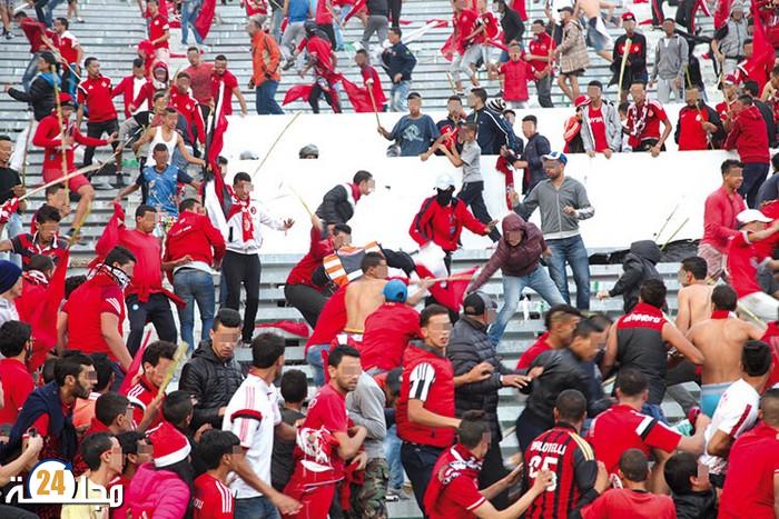 توقيف 32 شخصا ضمنهم 15 قاصرا على هامش مباراة الوداد وريفيرز النيجيري