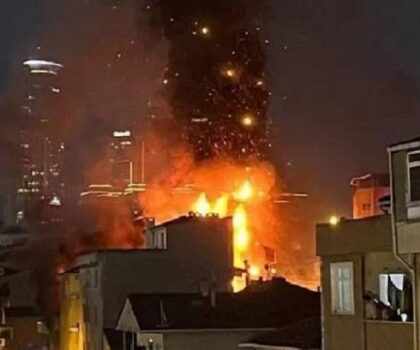 مصرع ثلاثة أشخاص في انفجار أنبوب غاز في مبنى بإسطنبول