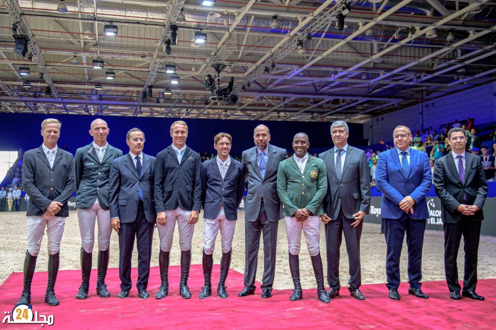 تتويج عبد الكبير ودار بالجائزة الكبرى لصاحب الجلالة الملك محمد السادس للقفز على الحواجز