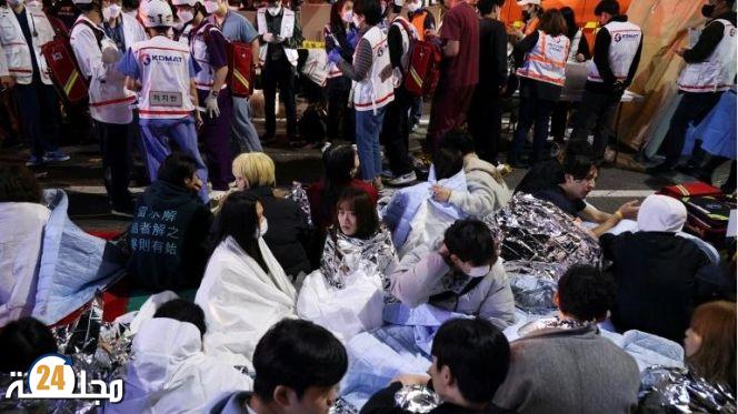 تدافع خلال حفل للهالوين يودي بحياة 146 شخصا بكوريا الجنوبية
