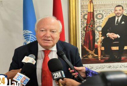 السيد موراتينوس يعرب عن شكره لجلالة الملك على دعمه لعقد المنتدى العالمي التاسع لتحالف الحضارات بفاس
