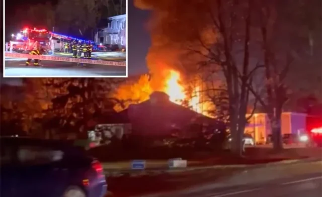 تحطم طائرة فوق مبنى سكني بأمريكا ومقتل جميع ركابها