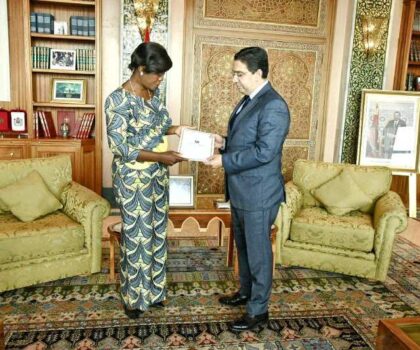 وزيرة البيئة والتنمية المستدامة وحوض الكونغو تحل بالرباط حاملة رسالة إلى جلالة الملك