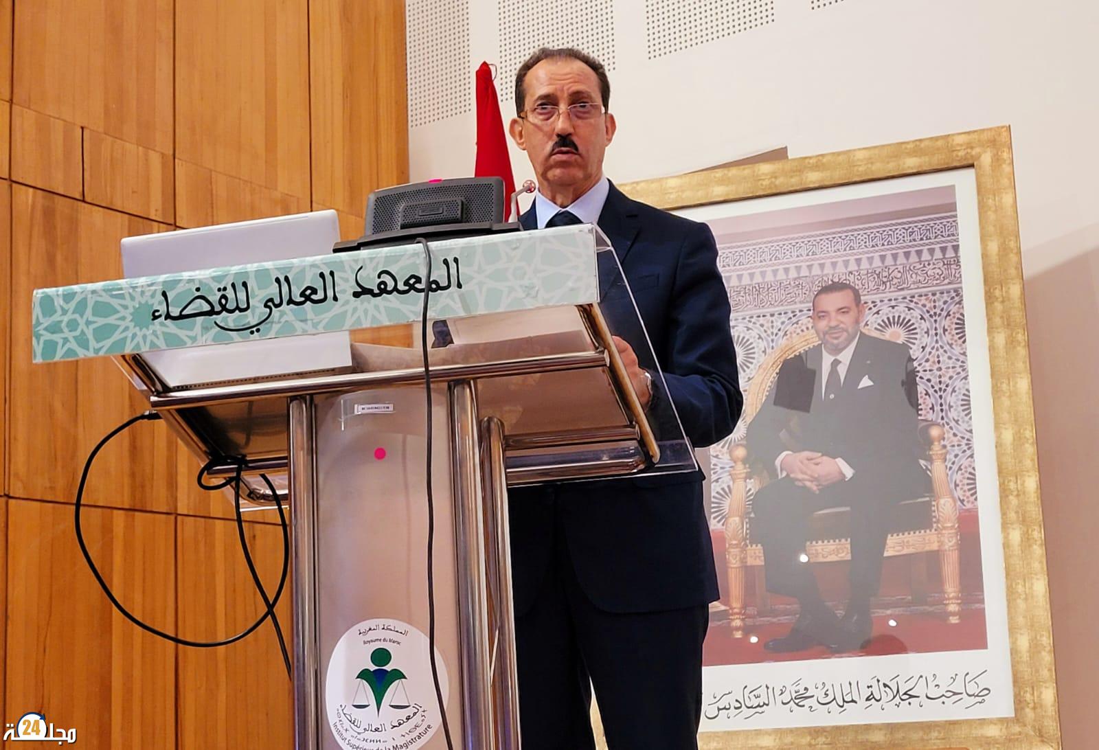 كلمة السيد الوكيل العام للملك لدى محكمة النقض، رئيس النيابة العامة في اليوم الدراسي حول موضوع: (التنسيق المؤسساتي : نحو تصور مشترك لتكريس الحكامة الارتفاقية وحماية المعطيات ذات الطابع الشخصي)