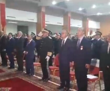 عامل إقليم الجديدة المعين حديثا يتراس حفل انصات للخطاب الملكي بمناسبة عيد المسيرة الخضراء