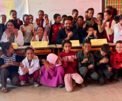 “الحياة المدرسية آلية لترسيخ  قيم المواطنة ” شعار احتفالات  مجموعة مدارس اولاد فريحة 1 بالذكرى 47  للمسيرة الخضراء المظفرة