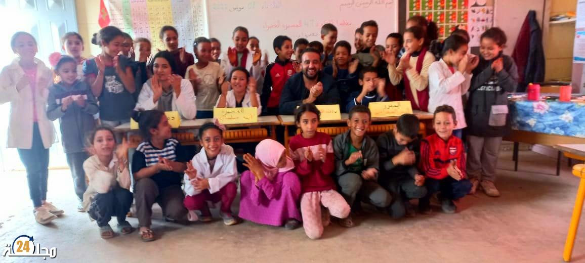 “الحياة المدرسية آلية لترسيخ  قيم المواطنة ” شعار احتفالات  مجموعة مدارس اولاد فريحة 1 بالذكرى 47  للمسيرة الخضراء المظفرة