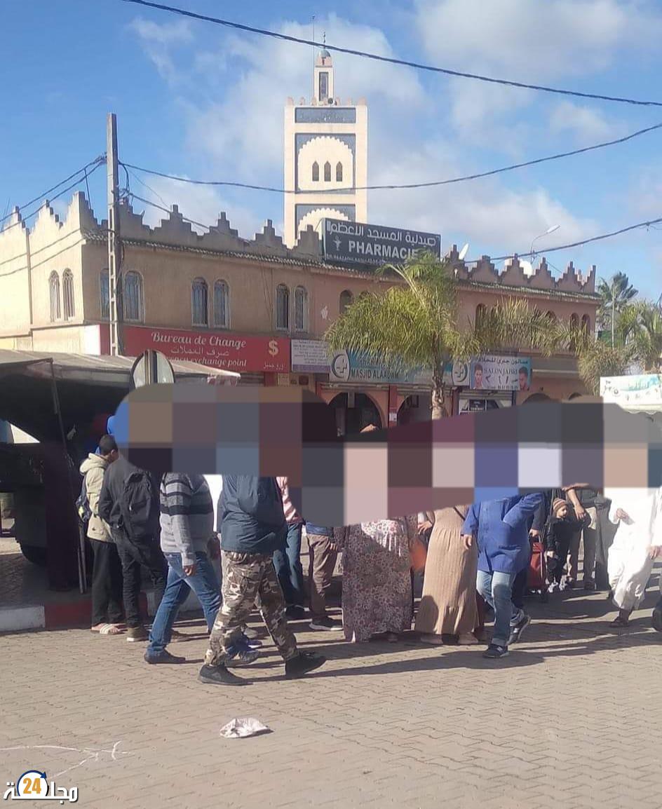 مصرع شخصين و إصابة 6 آخرين في حادثة سير مميتة قرب محطة الوقود افريقيا وسط مدينة ابن احمد