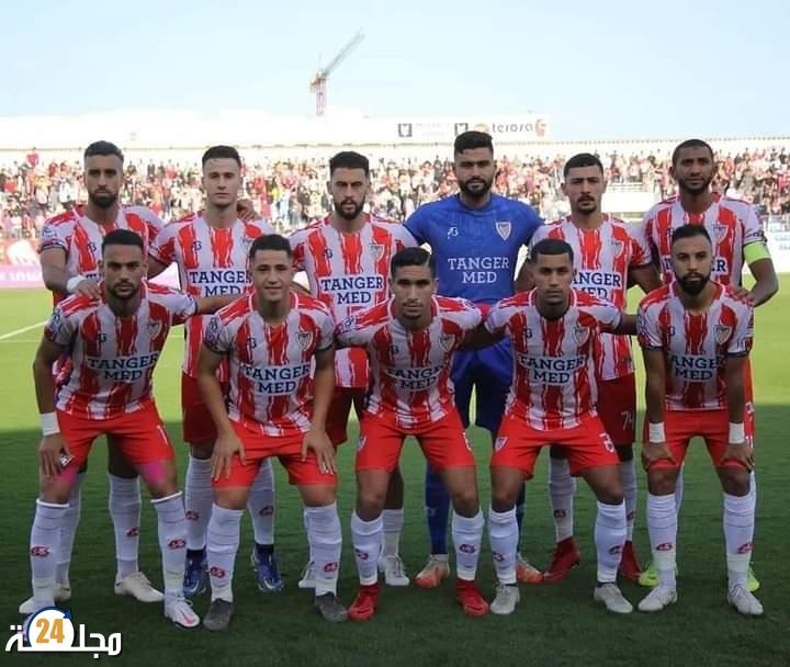 المغرب التطواني يسقط بثنائية أمام الجيش الملكي المتصدر للدوري المغربي و جريندو يعزوه لمحدودية الموارد .