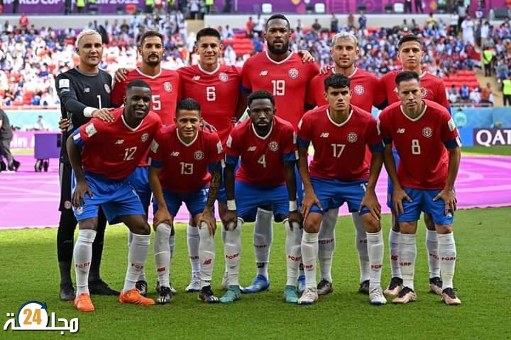 منتخب كوستاريكا يتجاوز أزمته الأولى و يخلق الحدث بالمونديال بجره اليابان للهزيمة .