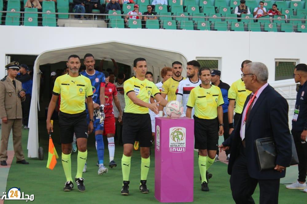 عبد العزيز قيدي ينقد الحسنية ويسجل هدف الفوز في الوقت بدل الضائع