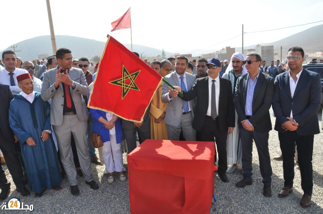 عامل إقليم سيدي إفني يشرف على إعطاء انطلاقة مشاريع تنموية بجماعة مير اللفت