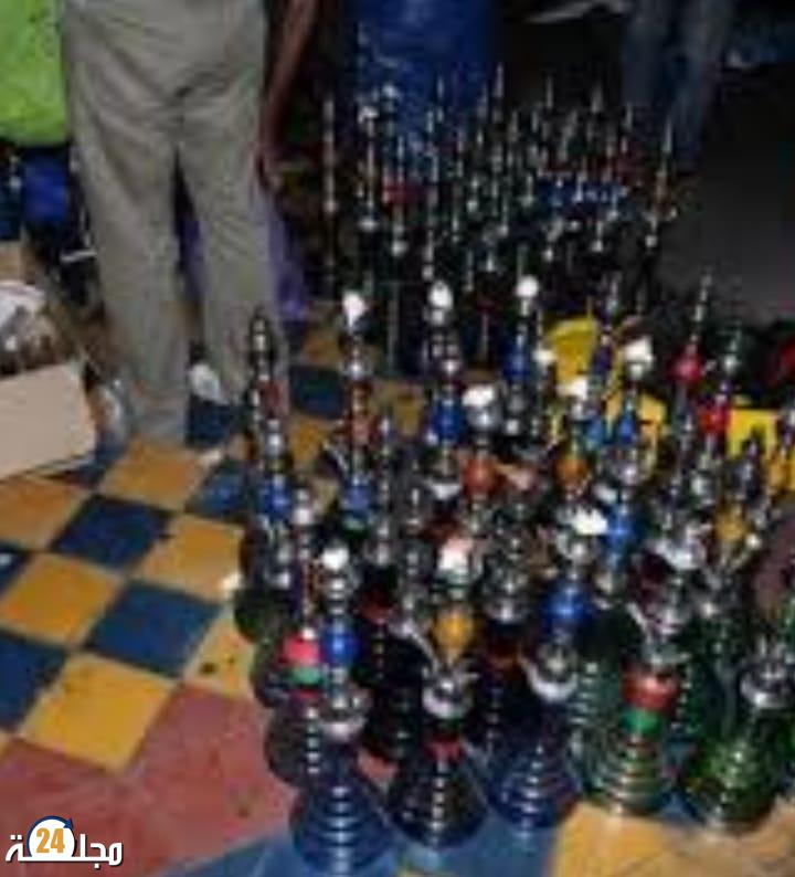 الجديدة…حجز كميات من المعسل وعدد من قنينات الشيشة في مداهمة لعدد من المقاهي بسيدي بوزيد