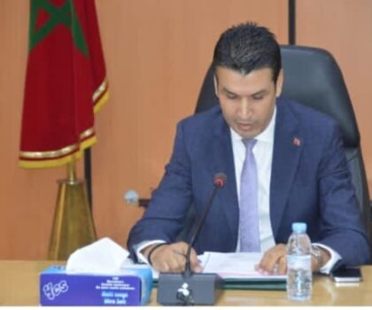 تعزية من النائب الأول لرئيس جماعة اولاد حسون حمري ياسين عمور للسيد هشام دحو رئيس قسم الشؤون الداخلية بعمالة الخميسات في وفاة زوجته