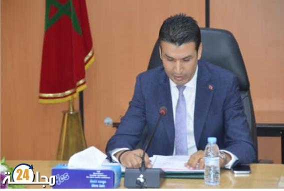 تعزية من النائب الأول لرئيس جماعة اولاد حسون حمري ياسين عمور للسيد هشام دحو رئيس قسم الشؤون الداخلية بعمالة الخميسات في وفاة زوجته