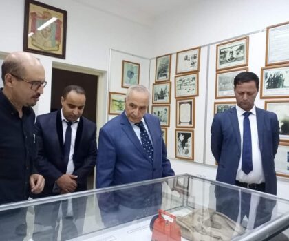 المندوب السامي لقدماء المقاومين يحل في زيارة رسمية لورش فضاء الذاكرة التاريخية للمقاومة بالعرائش .