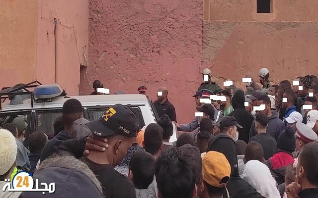 عشريني يذبح أستاذ جامعي متقاعد، من الوريد إلى الوريد ضواحي سطات .