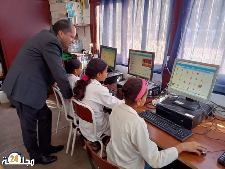 مدير الأكاديمية يتفقد سير الدراسة ويتتبع تنزيل الأنشطة الإعتيادية بمديرية برشيد الإقليمية