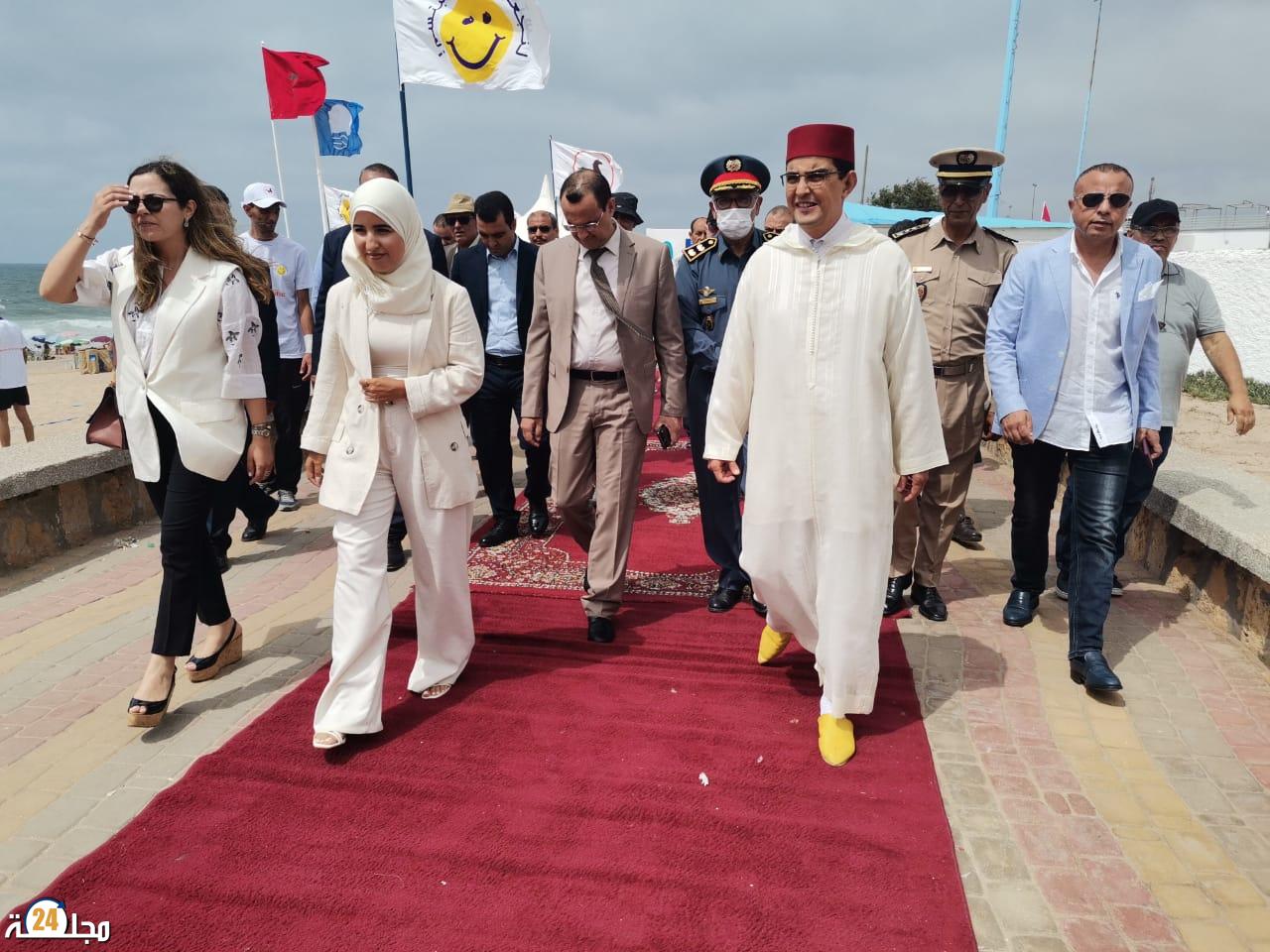 تهنئة رئيسة جماعة الحوزية هاجر الصافي بمناسبة عيد المسيرة الخضراء المظفرة