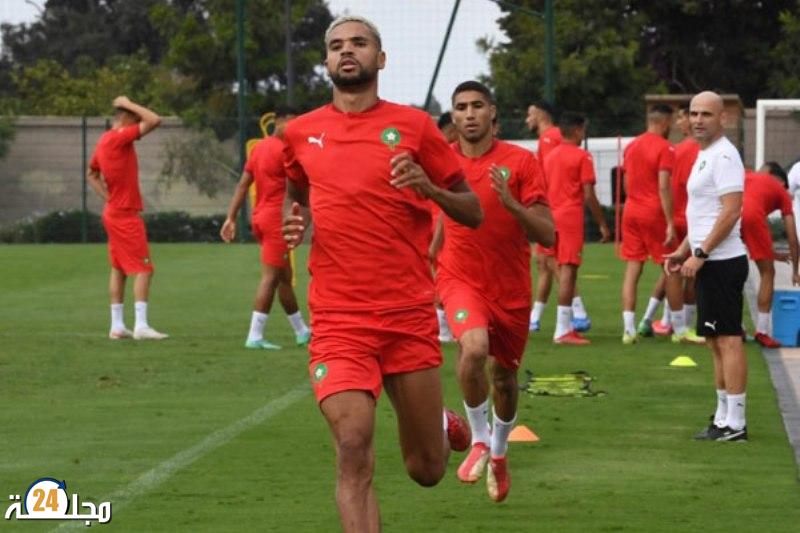 مونديال قطر.. حصة تدريبية خاصة للأسود استعدادا لبلجيكا