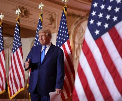 دونالد ترامب يعلن ترشحه للانتخابات الرئاسية لسنة 2024