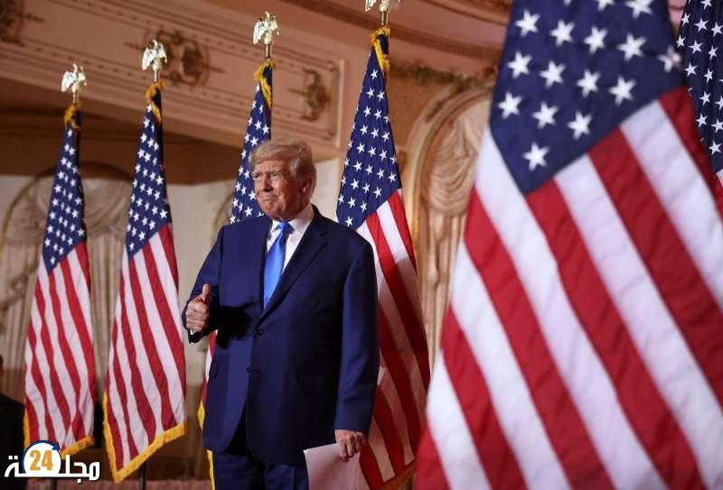 دونالد ترامب يعلن ترشحه للانتخابات الرئاسية لسنة 2024