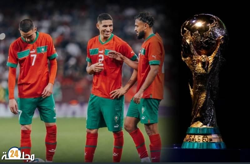 مونديال قطر 2022 .. أرقام المنتخب المغربي في النهائيات