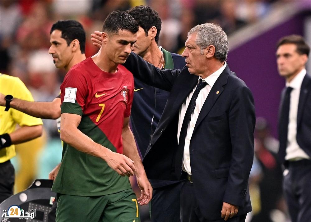 هل يشارك رونالدو أساسيا أمام المغرب؟.. مدرب البرتغال يجيب