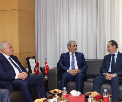 الداكي يستقبل الرئيس الأول والمدعي العام لمحكمة النقض بجمهورية تركيا