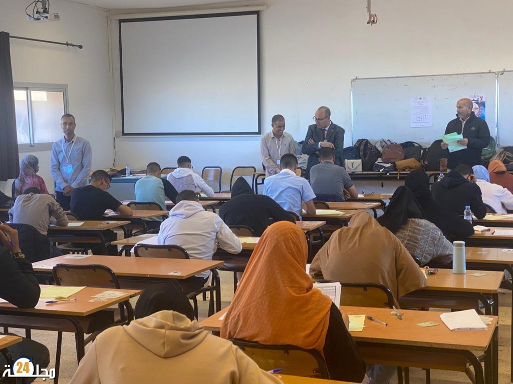 1583 مترشحة ومترشح اجتازوا الاختبارات الكتابية في ظروف جيدة بجهة كلمرم وادنون