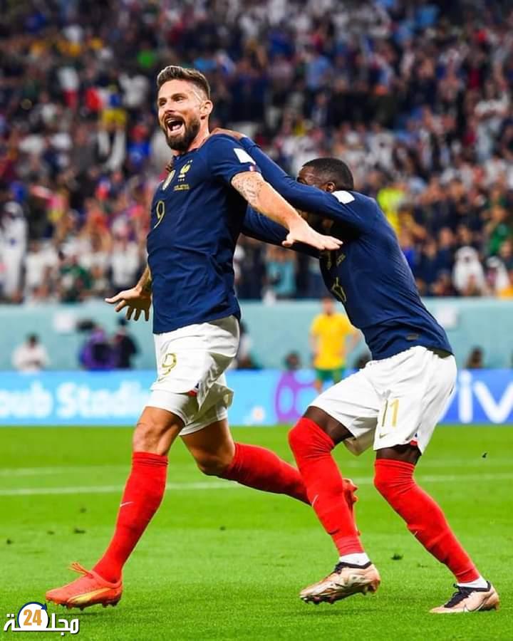 منتخب فرنسا يعيد منتخب بولندا إلى عاصمة بلاده بثلاثية و مهاجمه جيرو على رأس هدافي فرنسا التاريخيين .