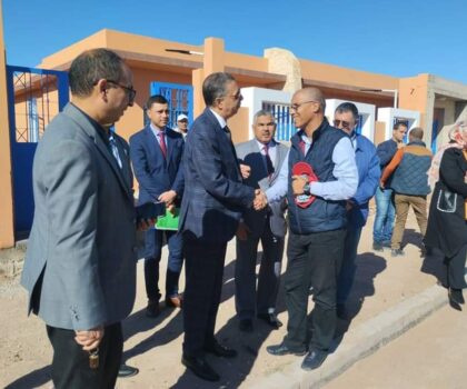 جمال خلوق يتفقد مشاريع لتعزيز العرض الصحي والاجتماعي بالإقليم استوكة