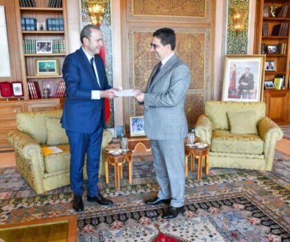 سفير فرنسا بالمغرب يقدم أوراق اعتماده لناصر بوريطة