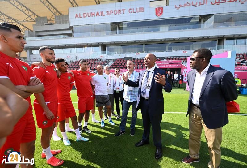 موتسيبي  يشيد بجهود جلالة الملك وحرصه على دعم كرة القدم المغربية والإفريقية